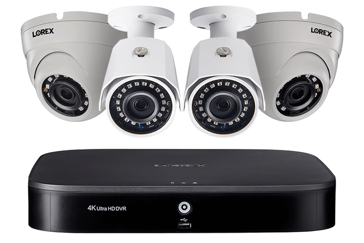 8 Channel 2K HD Security Camera System 