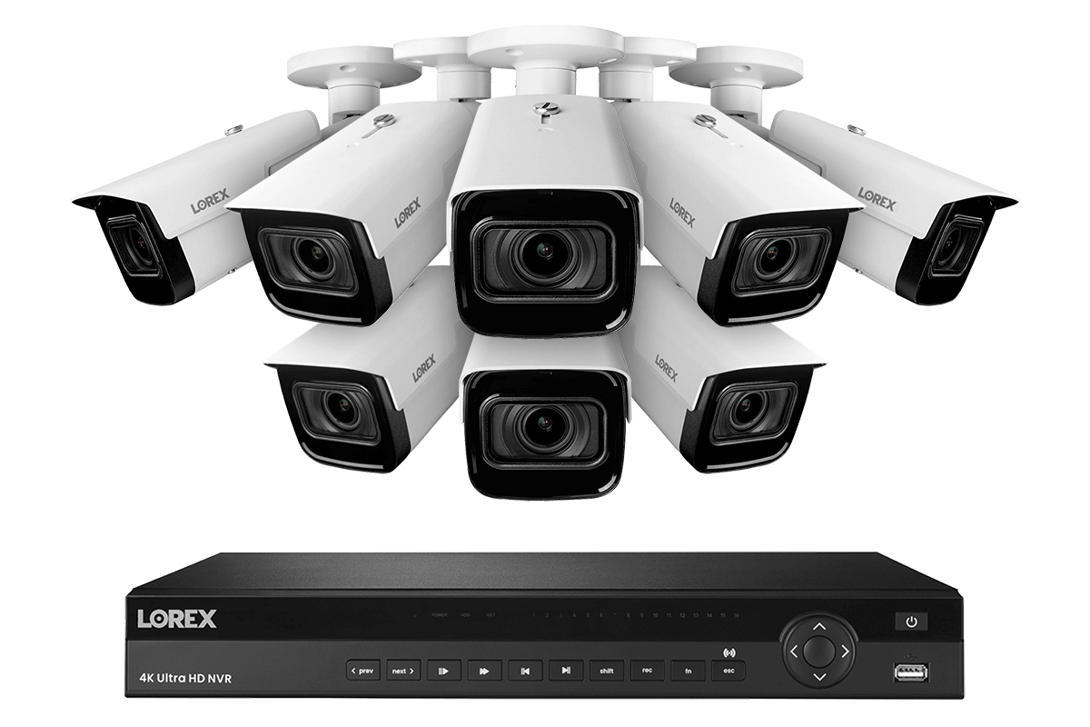 4K Nocturnal IP NVR System with 16 