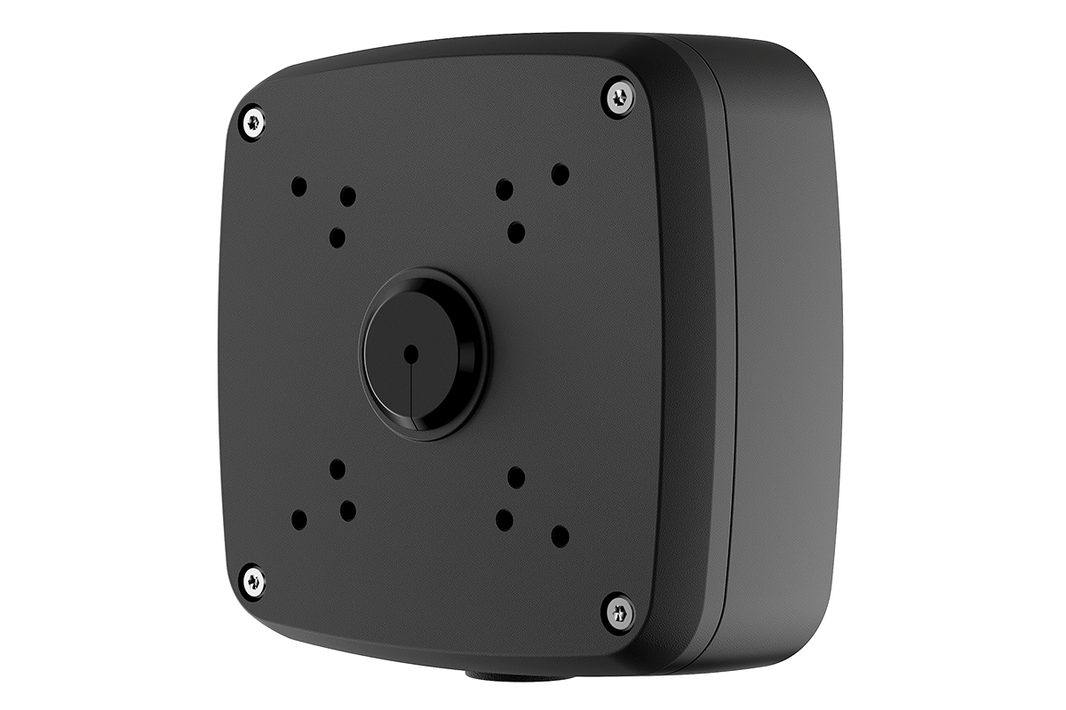 Outdoor Junction Box For 4 Screw Base Cameras Black Lorex