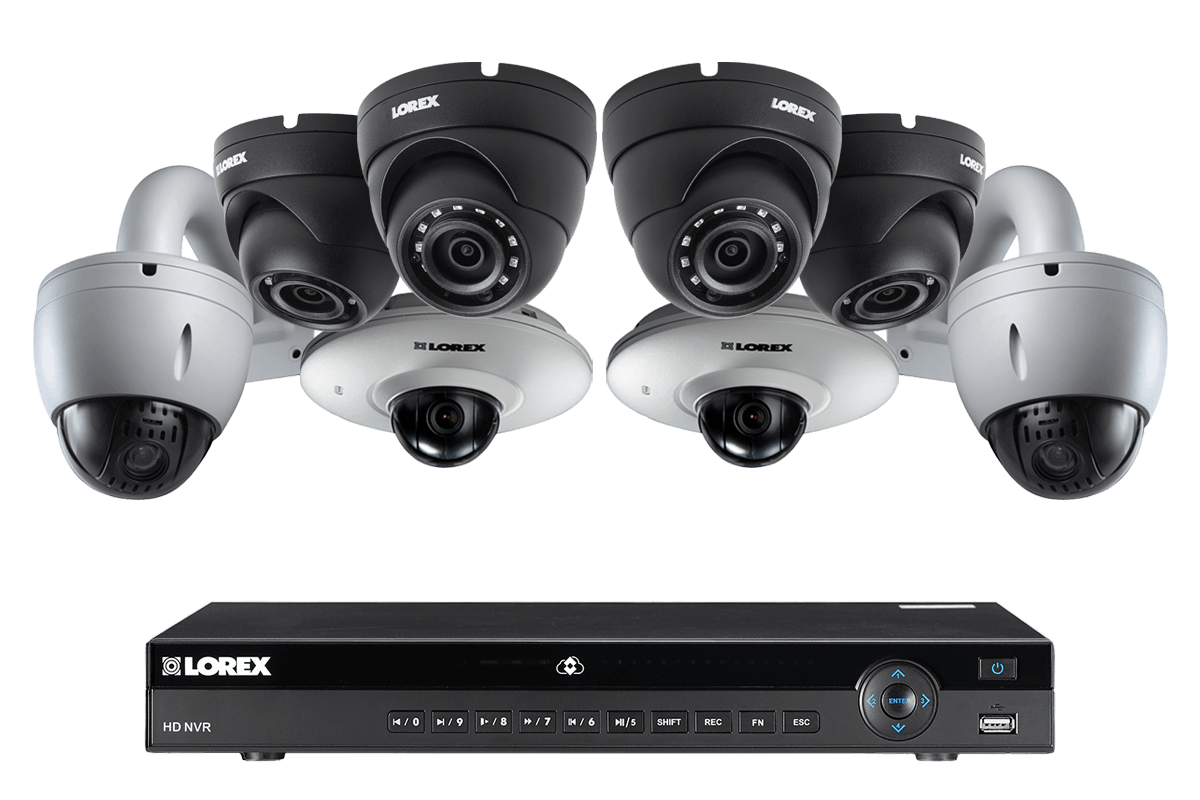 nvr camera system with audio