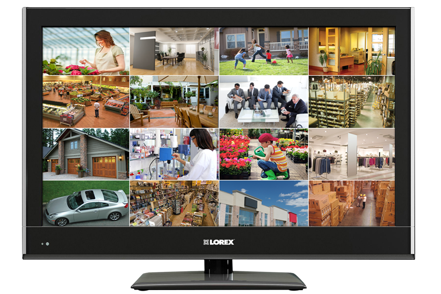 TV monitor for security camera DVR 
