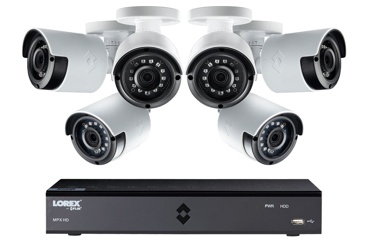 HD Security Camera System with 1080p 