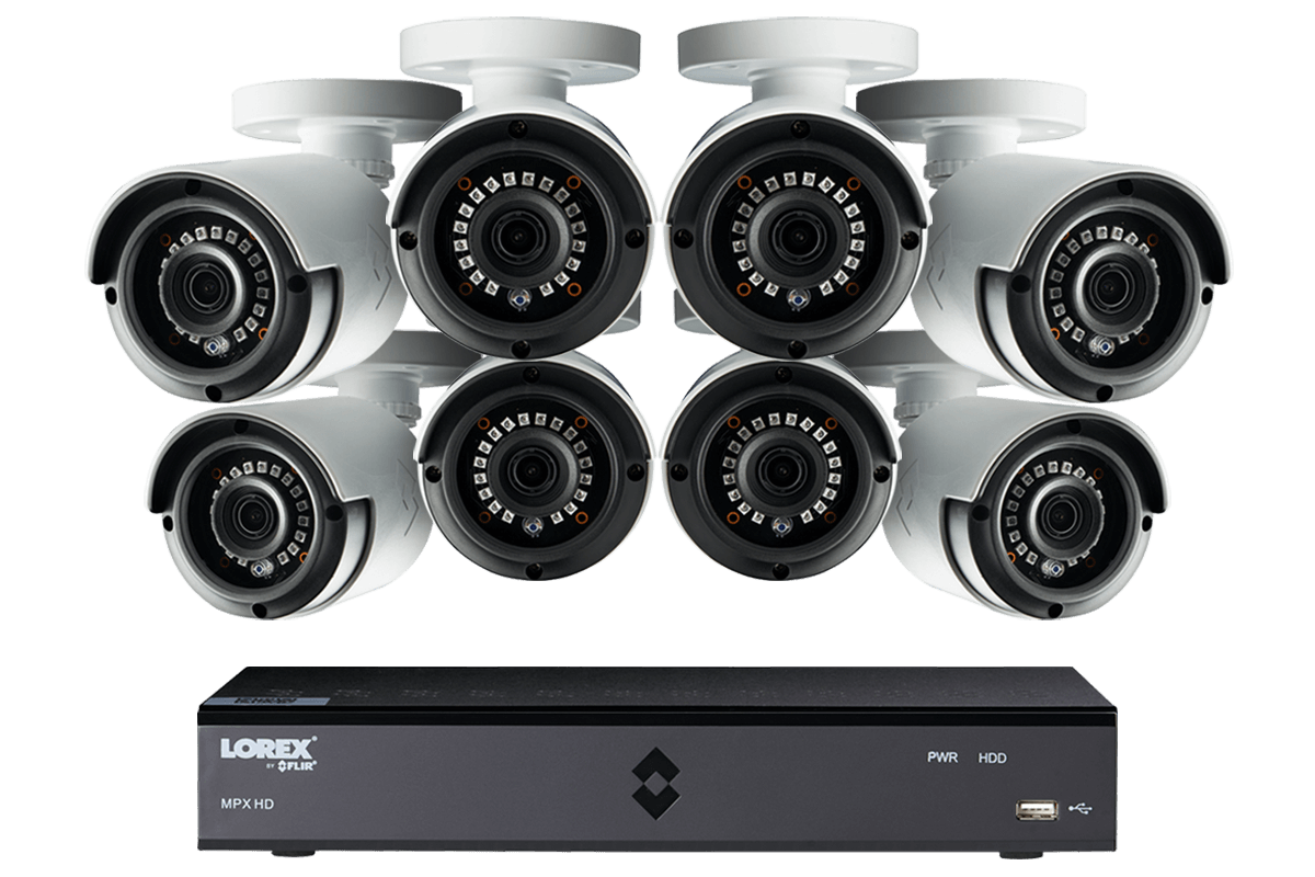 HD Security Camera System with eight 