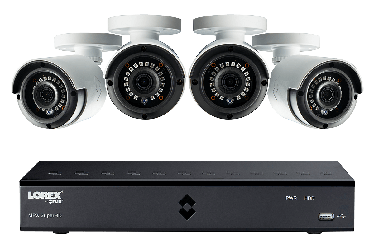 4MP Super HD 8 Channel Security System 