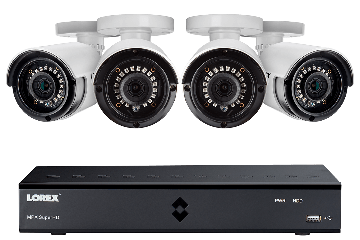 4-Camera Security System with 1TB 