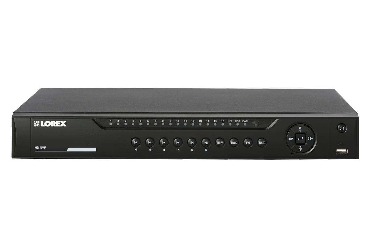 4K NVR with 16 Channels and Lorex Cloud 