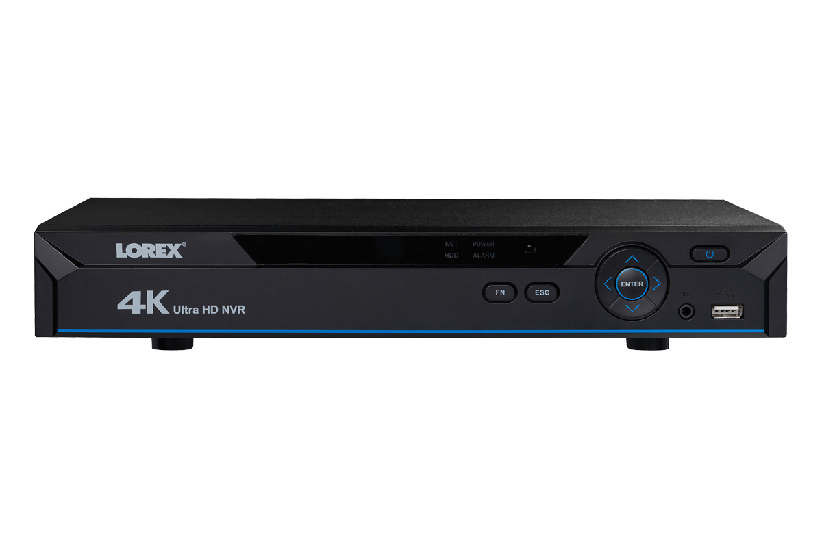 4K Ultra HD NVR with 8 Channels, 2 TB 