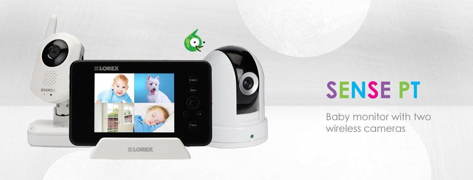 double screen baby monitor