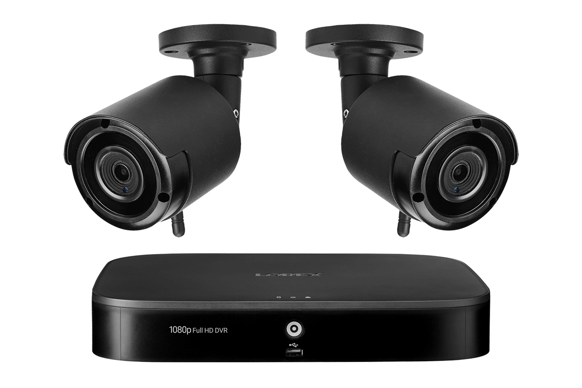 2 Wireless Security Cameras 