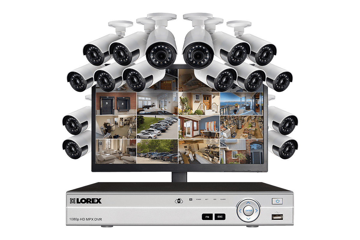 HD 1080p Surveillance Camera System 