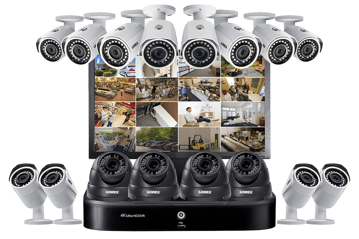 Complete Security Camera System with 16 