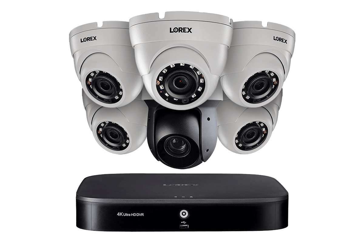 1080p HD Security System with 4K DVR 